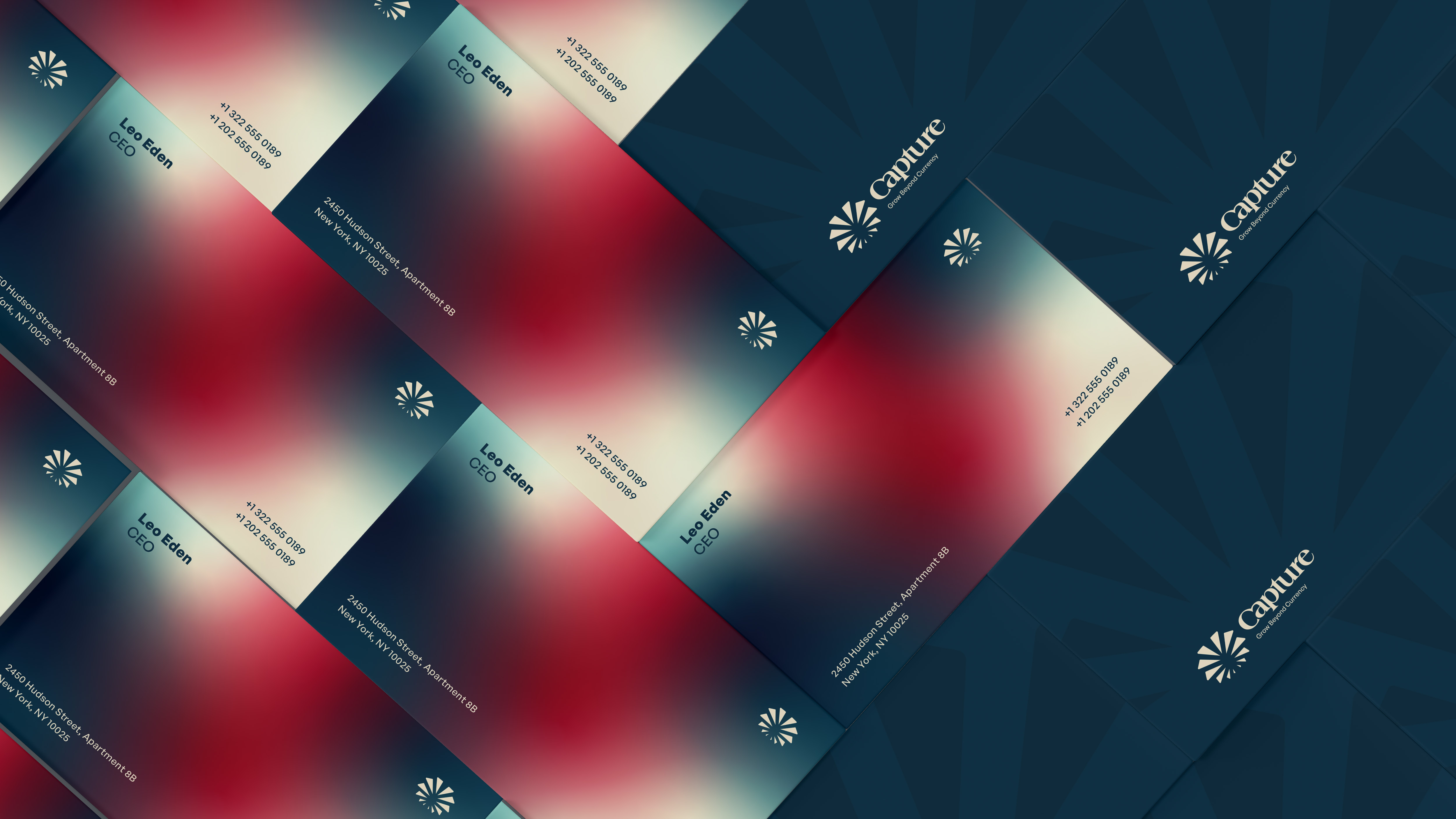 موکاپ هویت بصری کپچر ۳ - ست اداری و مستندات